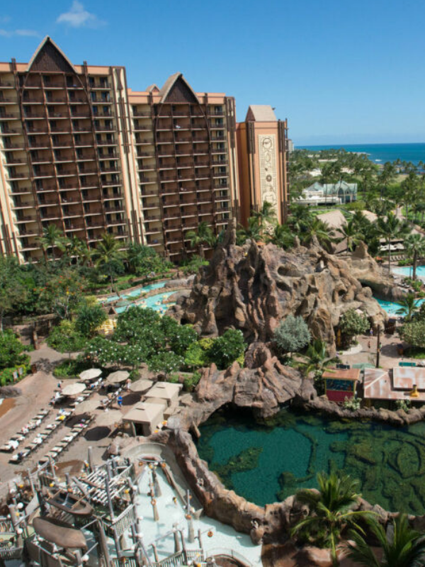 Book your vacation to Aulani A Disney Resort and Spa In Hawaii with Enchanted Tiki Travel!